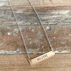 believe necklace